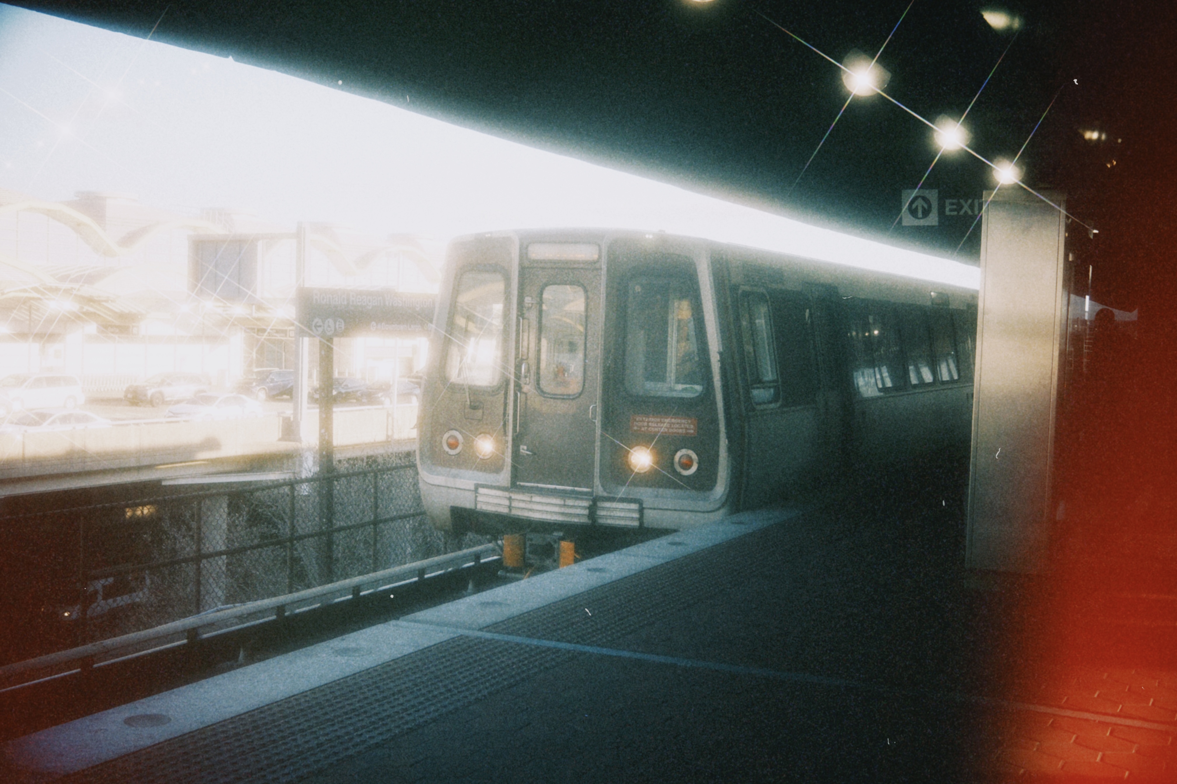 DC Metro train arriving