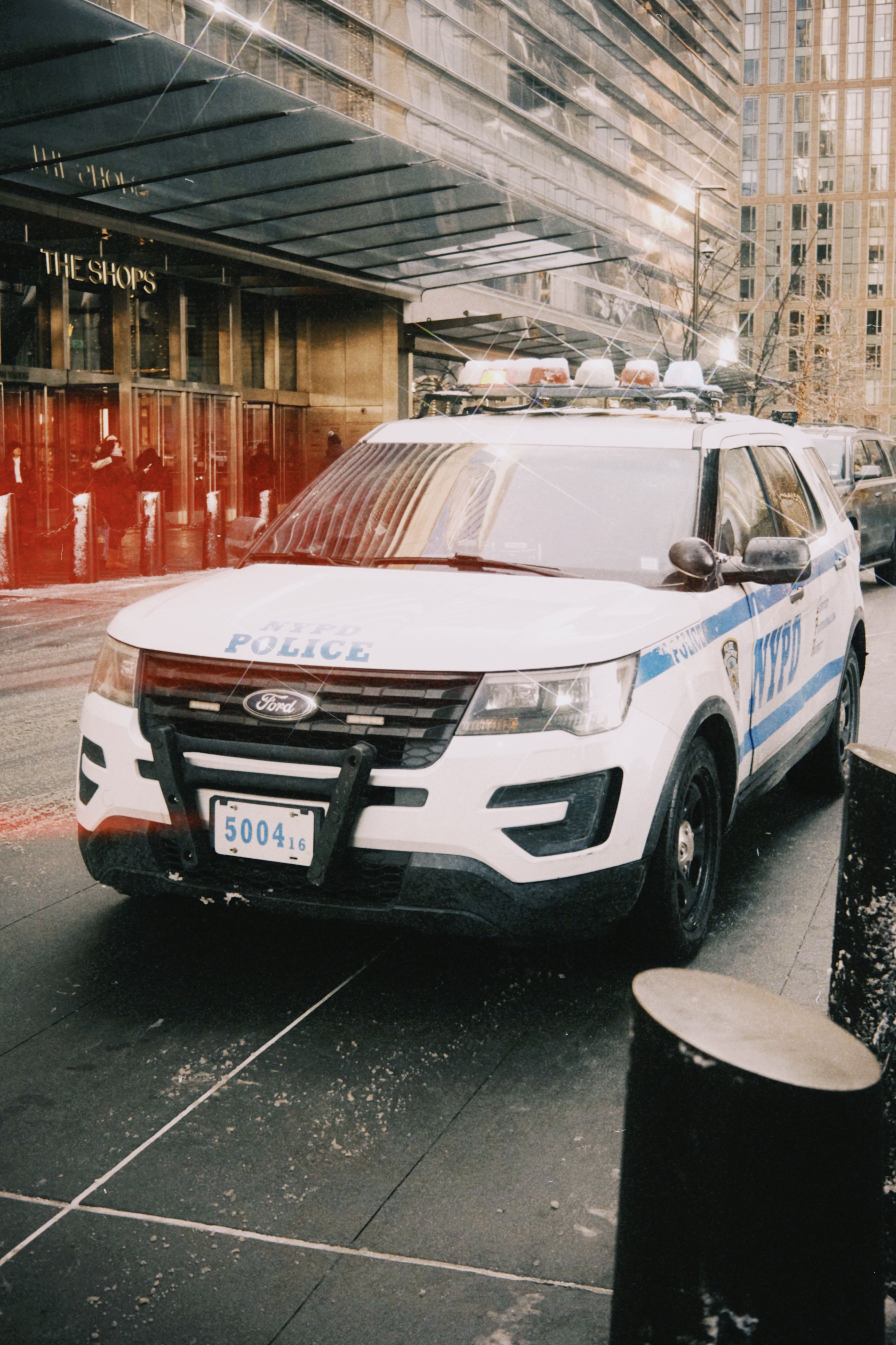 NYPD police car