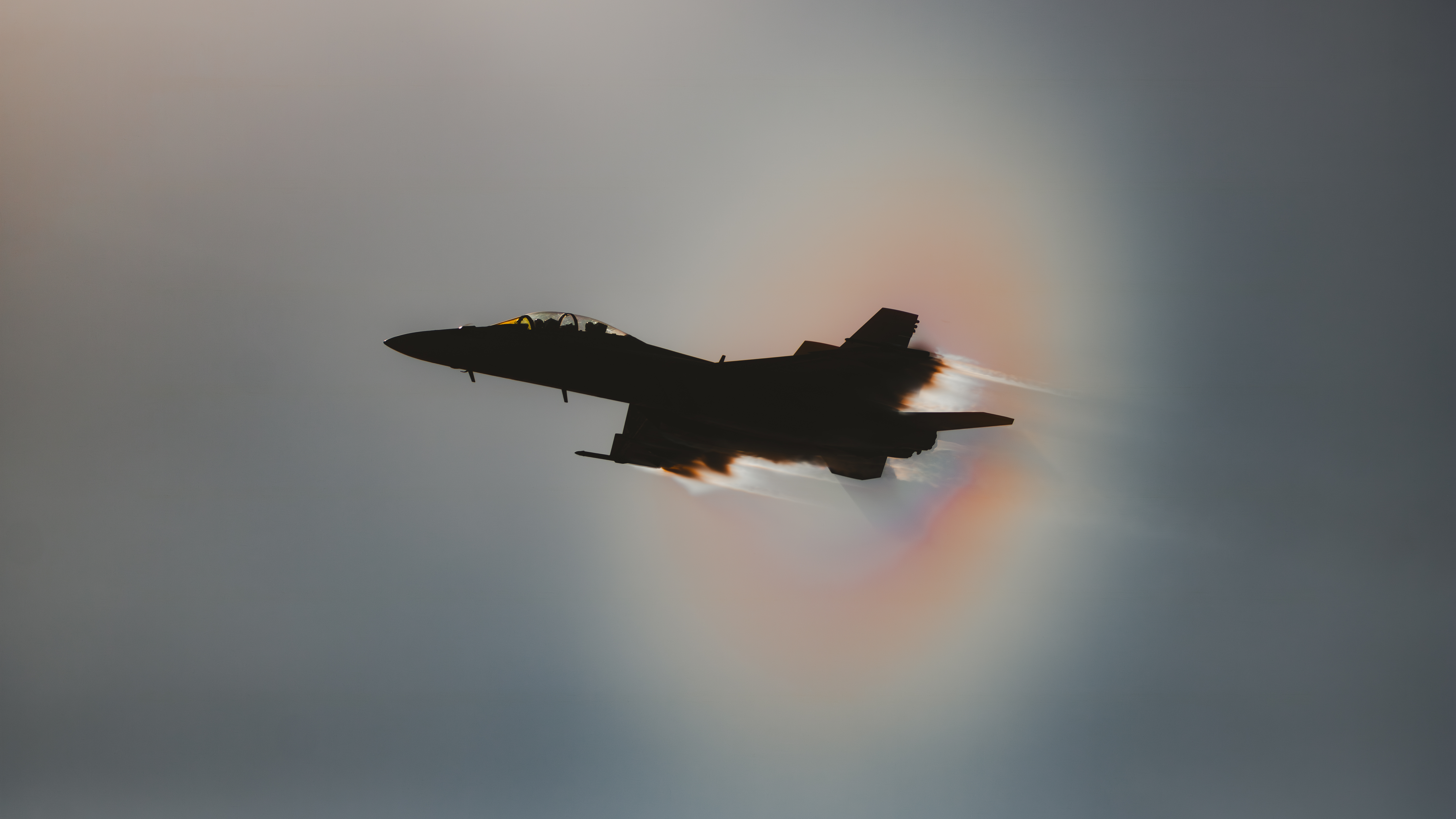 F/A-18 vapor cone