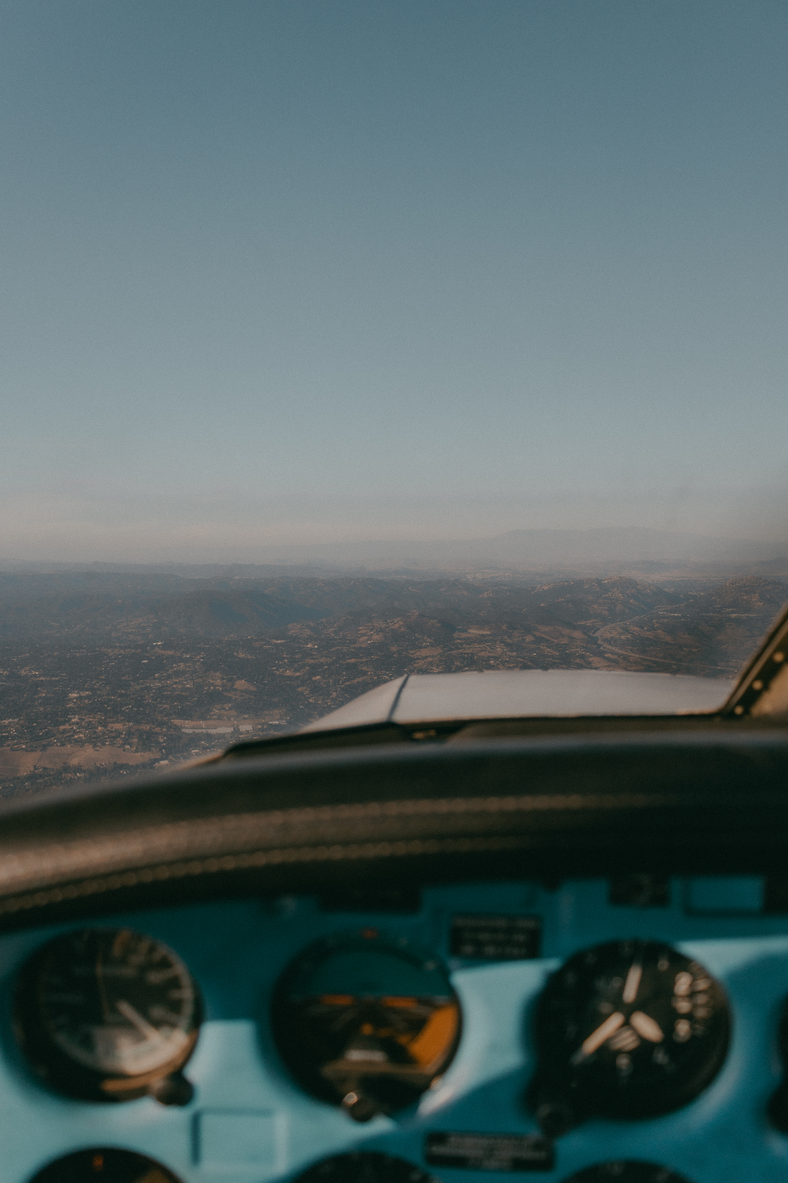 Piper cockpit SoCal