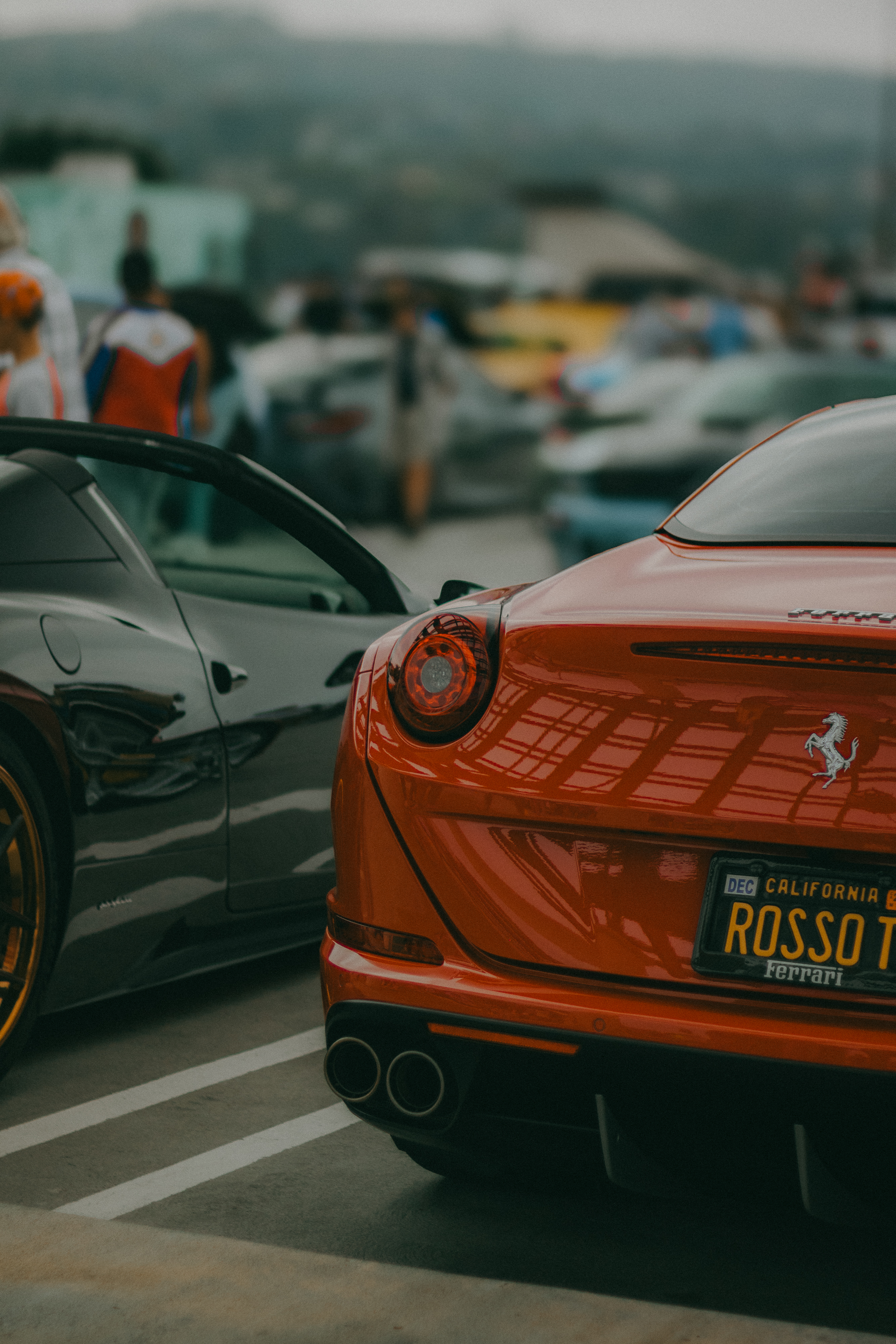 Ferrari Rosso rear